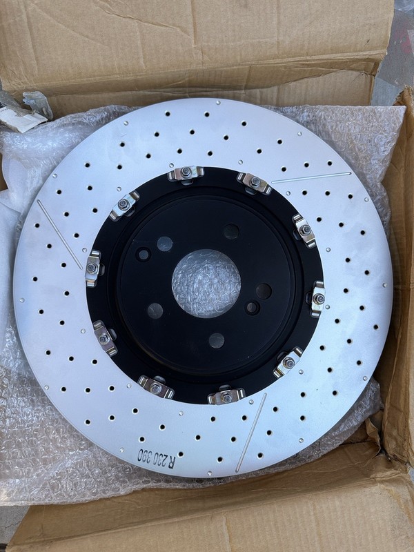 Mercedes AMG 2-Piece Rotors 2304211212 AMG GT 63 S GTC 390MM GT R E63 S gallery