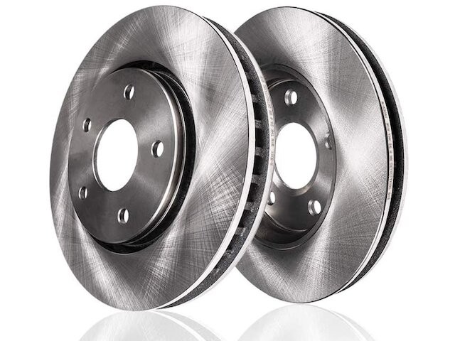 Detroit Axle 61KS71P Front Brake Rotor Set Fits 2007-2009 VW Golf City Base