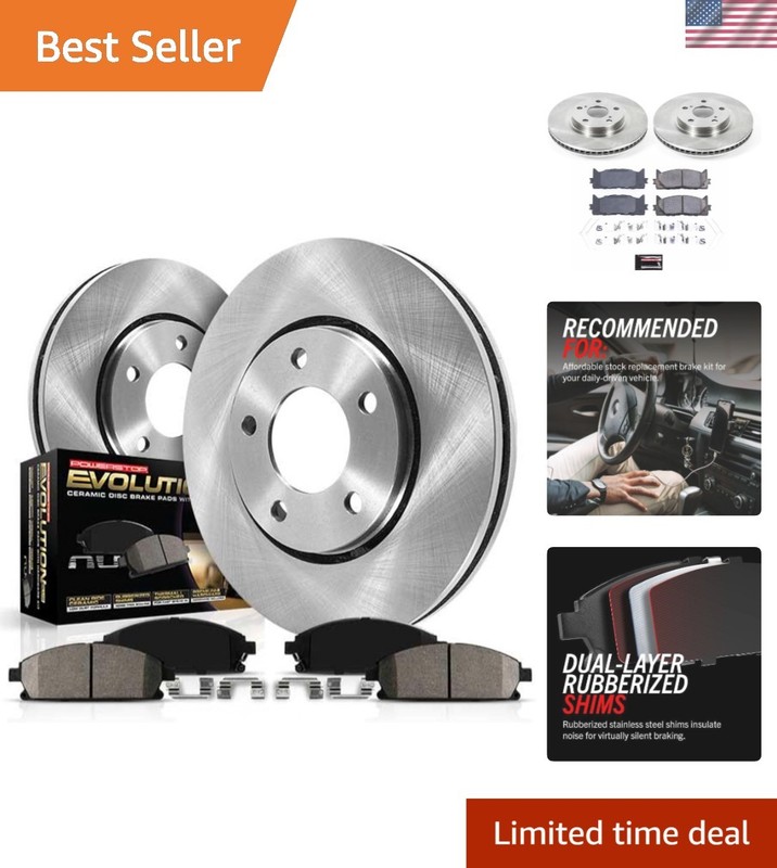 Front Brake Kit for Lexus ES300h 2013-18 |ES350 2007-18 |Toyota Avalon 2008-1…