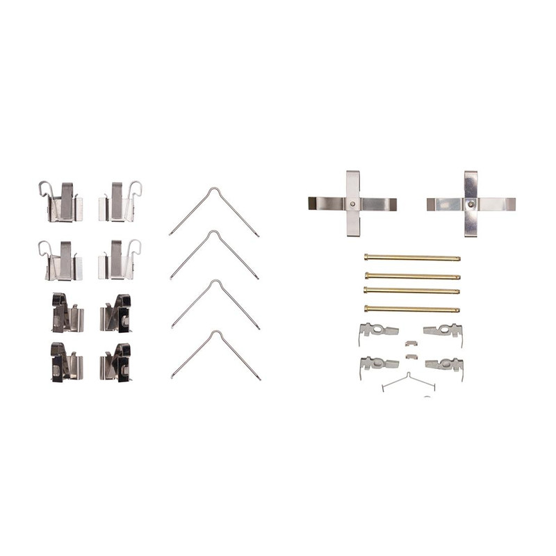 Front Rear Brake Hardware Kit For Lexus LS400 2000 1999 1998 1997 1996 1995 gallery