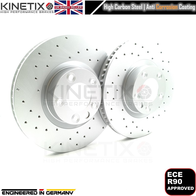 FRONT REAR BRAKE DISCS PADS BRAKE SHOES FOR PORSCHE CAYENNE 4.2 S V8 DIESEL gallery