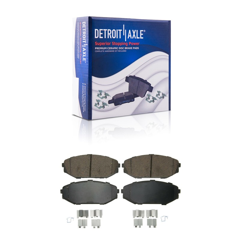 Front Drilled Rotors Calipers + Ceramic Brake Pads for Honda Odyssey Acura MDX gallery