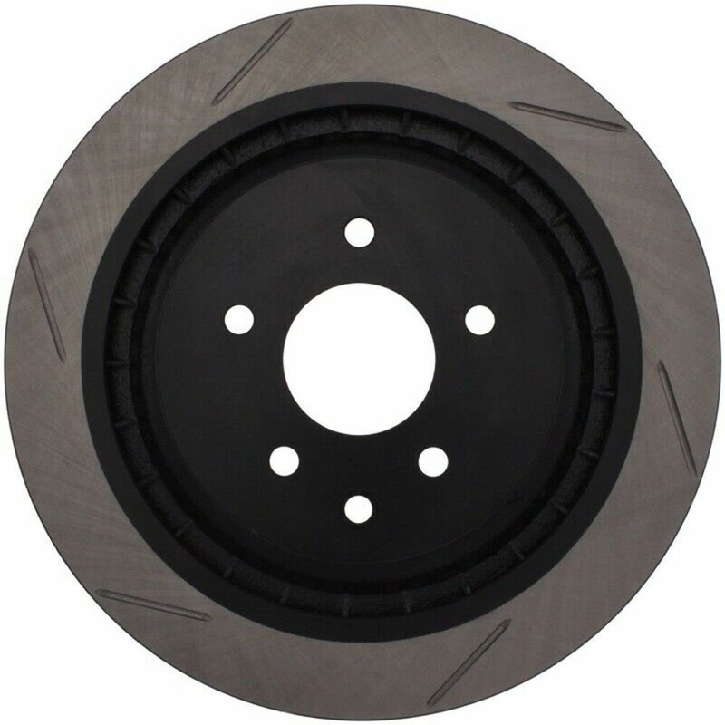StopTech 126.42101SR Sport Slotted Disc Brake Rotor Fits 350Z 370Z G37 Q60 Z