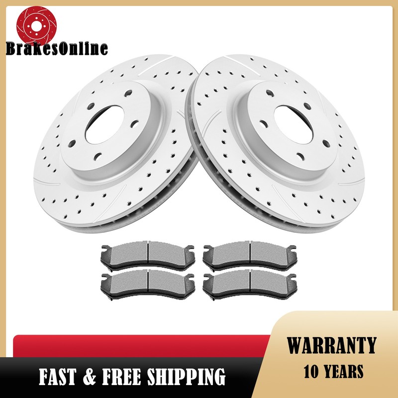 Front Brake Rotors Pads fit for Cadillac Escalade ESV 03-2006 EXT 2002-2006