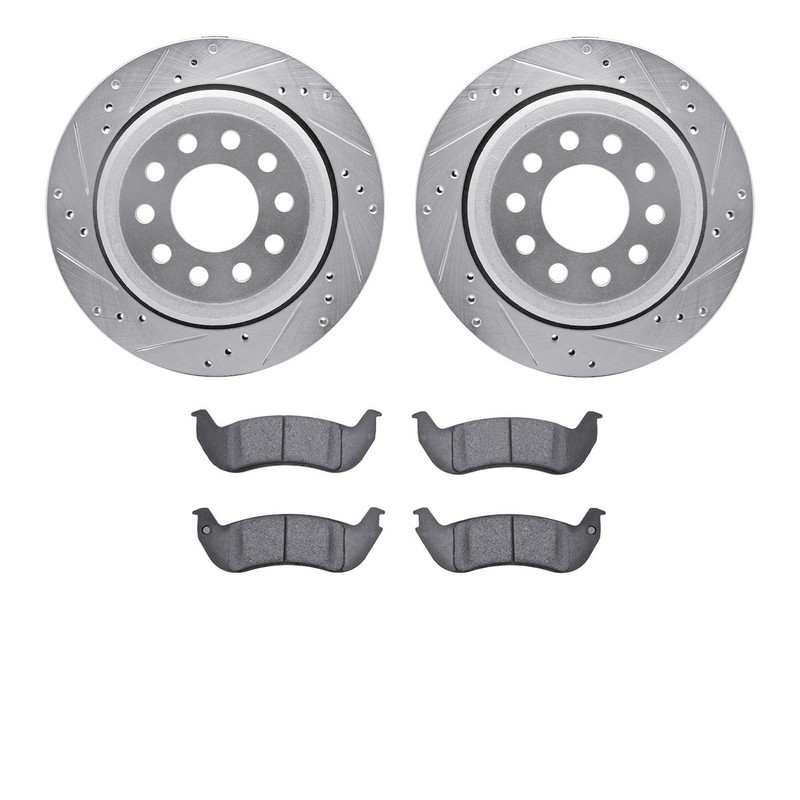 Dynamite Friction Disc Brake Kit for 2003-2011 Lincoln Town Car 7502-55000