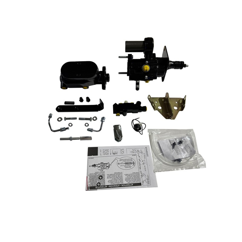 Hydro-Boost Brake Kit 1964-1972 GM A F X Body Disc/Disc Black Master Cylinder
