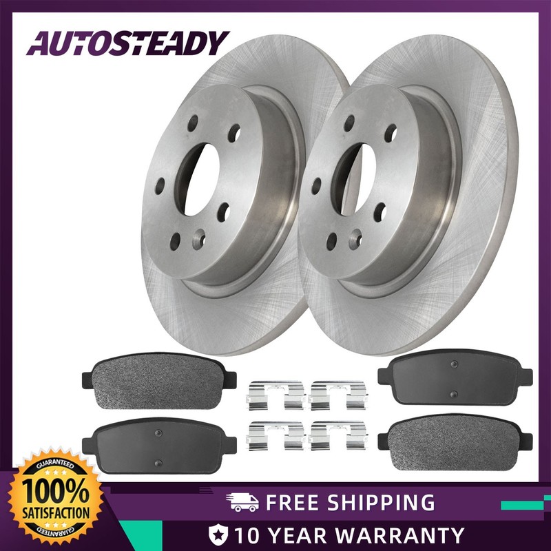 Rear Brake Rotors Pads Kit for 2013 – 2016 Chevy Sonic 2013 – 2017 Trax Encore