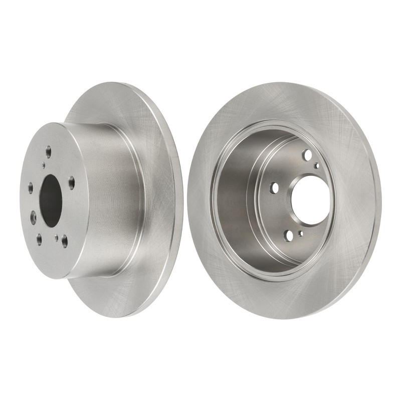 Rear Disc Brake Rotors & Pads Kit for 2008-2012 Toyota Avalon Camry Lexus ES350 gallery