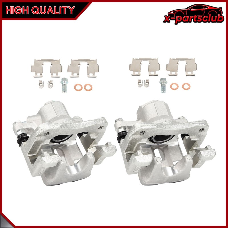 Rear Set of 2 For 2007-2011 Toyota Camry Left Right Brake Calipers w/Bracket