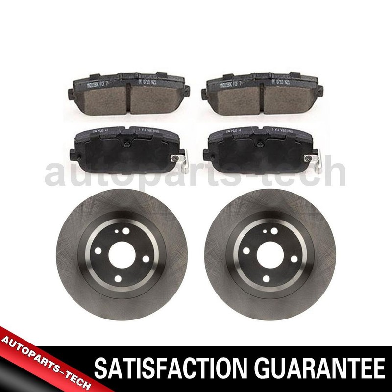 Brake Pad Brake Rotor Fits Fiat 124 Spider 1.4L Mazda MX-5 2.0L