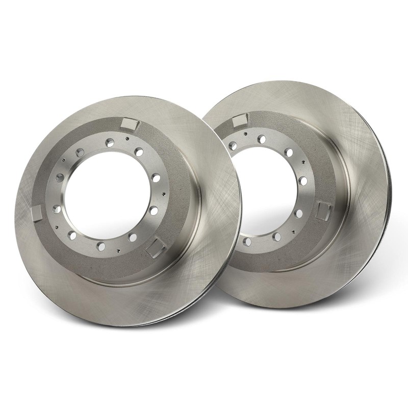2x Front or Rear Disc Brake Rotors for Dodge Ram 4500 5500 Ford Sterling Truck gallery