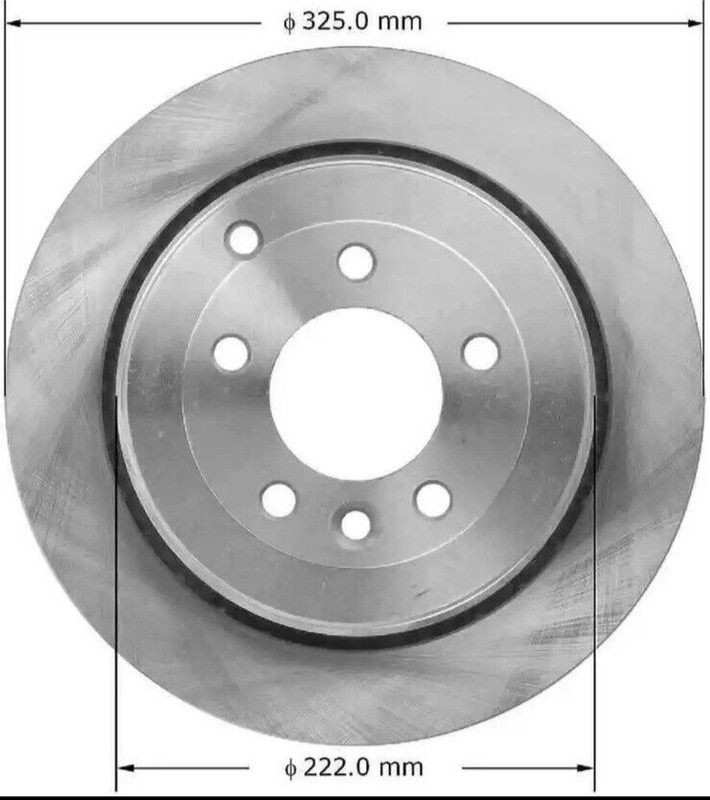 Disc Brake Rotor-Natural Rear Bendix PRT5947 New Open Box gallery