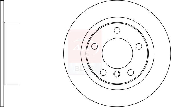 2x Brake Discs Pair Solid fits MINI COUNTRYMAN ONE R60 1.6 Rear 10 to 16 N16B16A gallery