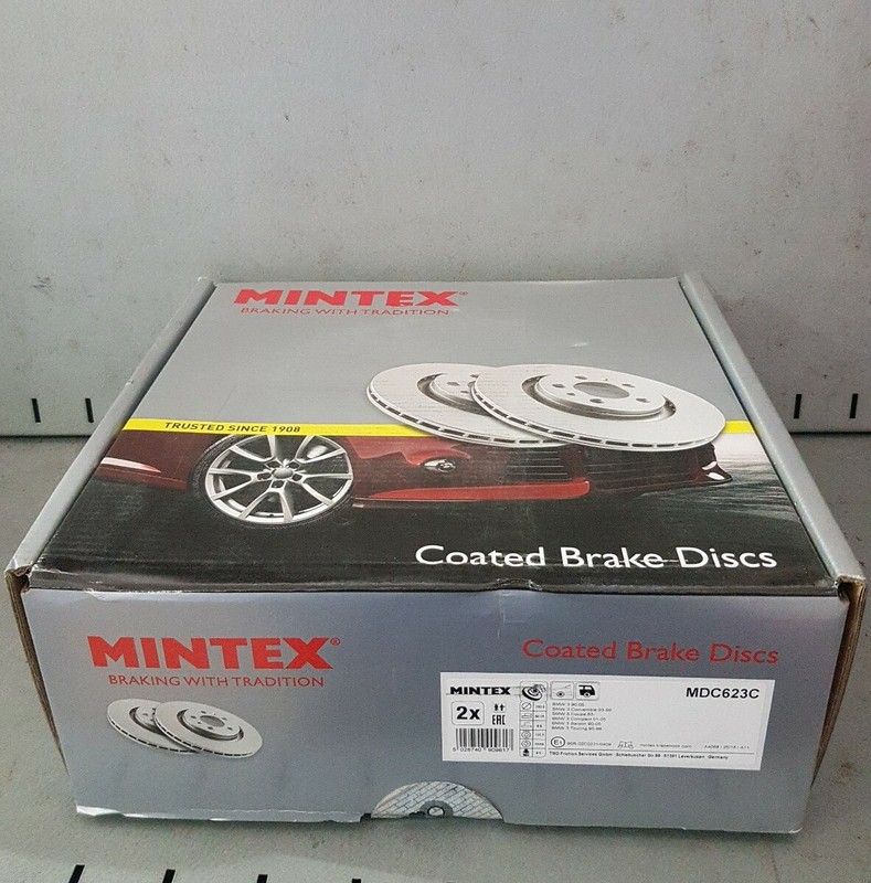 Mintex MDC623C Brake Discs(2) FITS BMW 3