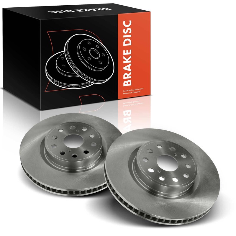 2pcs 334mm Front Disc Brake Rotors for Lexus LS460 2007 2008 2009 2010 2011-2017