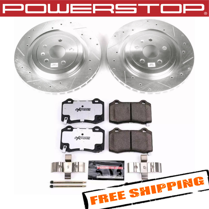 Power Stop K3019-26 1-Click Street Warrior Z26 Brake Kit for 10-19 Chevy Camaro
