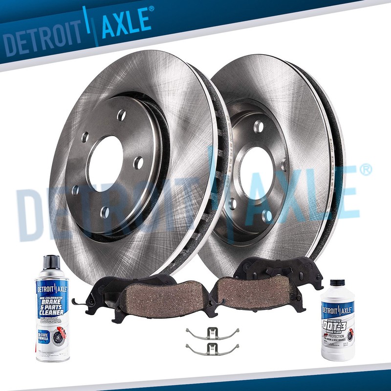 320mm Front Disc Brake Rotors + Ceramic Brake Pads for Audi A5 A4 A6 Quattro Q5