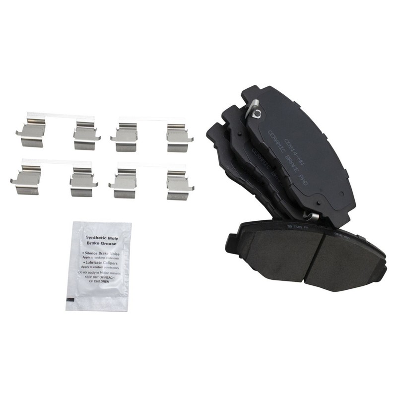 Performance Drilled Slotted Brake Rotor & Ceramic Pad Front & Rear Kit gallery