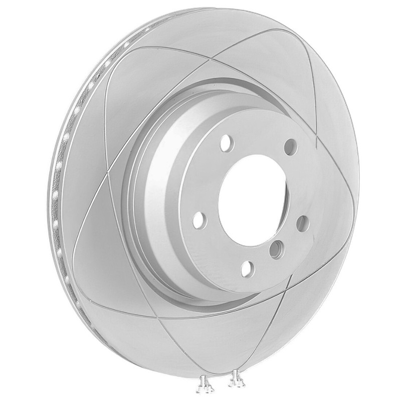 Front Premium Slotted Disc Brake Rotor 1 Pc, Fits Ford Windstar 99-03; 282mm gallery