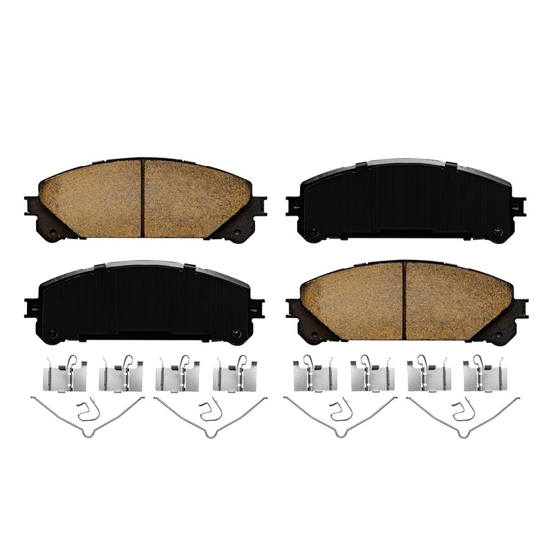 Front & Rear Rotors Brake Pads for Toyota Sienna Highlander Lexus RX450h RX350 gallery