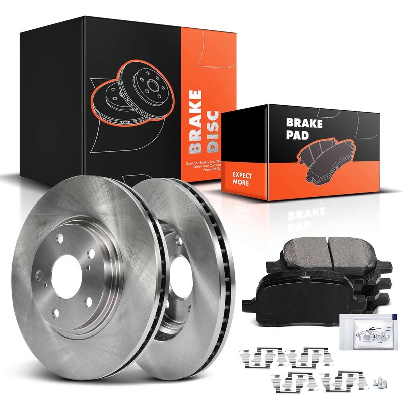 New Disc Brake Rotor & Brake Pad for Lexus RX300 1999-2001 V6 3.0L Front Side