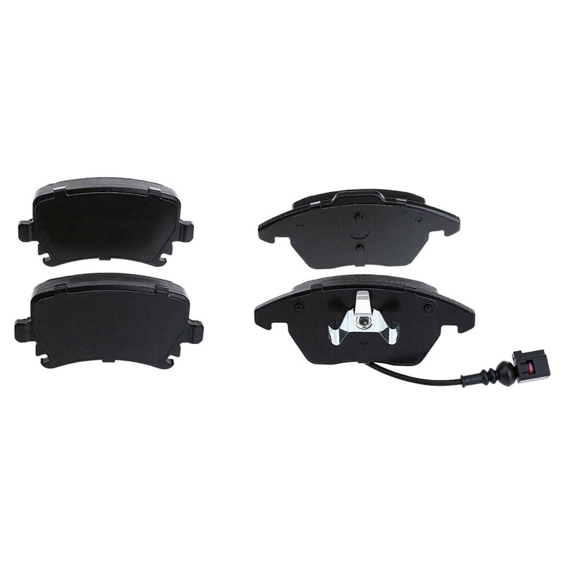 Brake Pad Sets 4-Wheel Set Front & Rear for VW Volkswagen Golf Jetta TT Quattro gallery