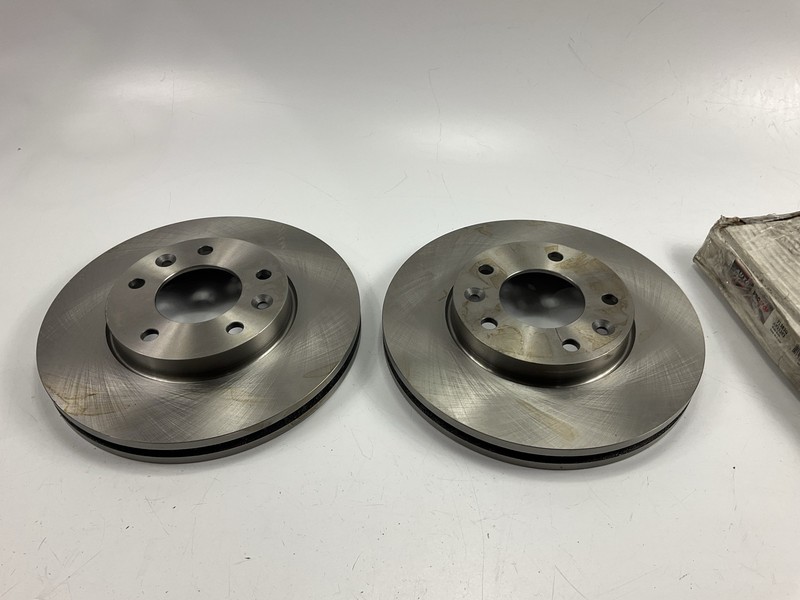 (2) Auto Extra AX31383 Front Disc Brake Rotor For 2003-2005 Kia Sedona