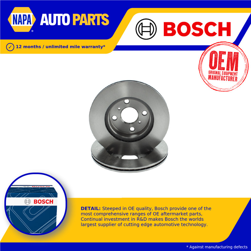 2x Brake Discs Pair Vented fits TOYOTA IQ NGJ10 1.33 Front 09 to 14 1NR-FE 255mm