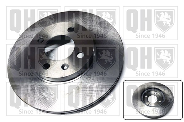 2x Brake Discs Pair Vented fits SEAT INCA 6K9 1.4 Front 95 to 03 256mm Set QH gallery