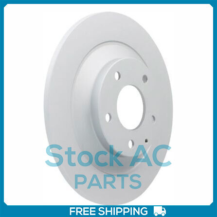New Rear Coated Solid Disc Brake Rotor Fits Mazda CX-5