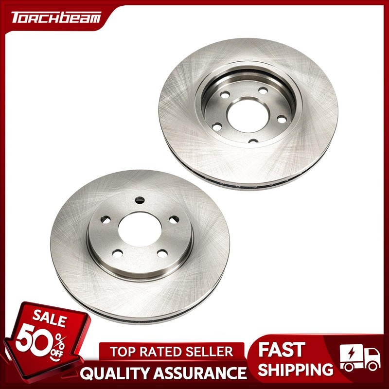 For 04-07 Chevy Malibu 06-07 Pontiac G6 08 Malibu V6 3.5 Front Brake Rotors 2PC