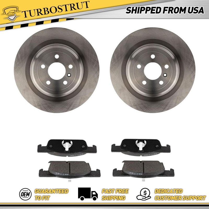 Front OE Brake Rotors Brake Ceramic Pads Kit For 2016 2017 Renault Stepway