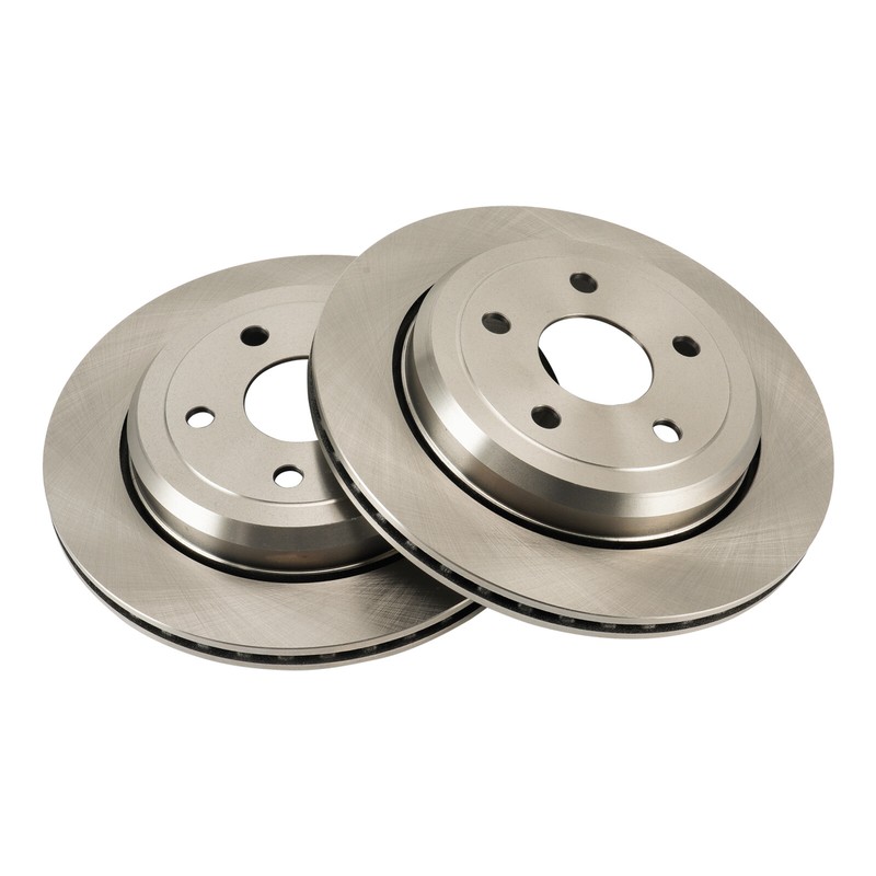 Pair 2 Rear Disc Brake Rotors for Dodge Durango 2011 2012 2013 2014-2023 gallery