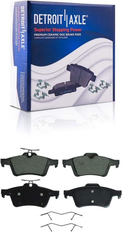 5-Lug Front & Rear Brake Pads Rotors for 2013 2014 2015 2016 Ford Escape gallery