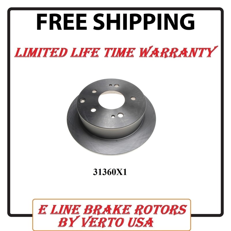 Rear Brake Rotor For Mitsubishi Eclipse 2006 to 2009, Galant 2004 to 2009