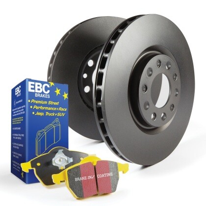 EBC YellowStuff Brake Pads & RK Rotors for 16-21 Miata MX-5 Brembo [Front]