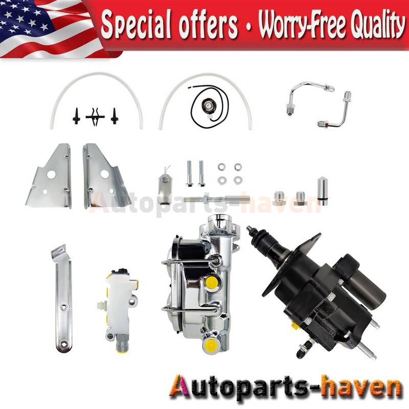 Hydro Boost Power Brake Booster Bail Top Master Disc/Drum For 1970-1981 Camaro