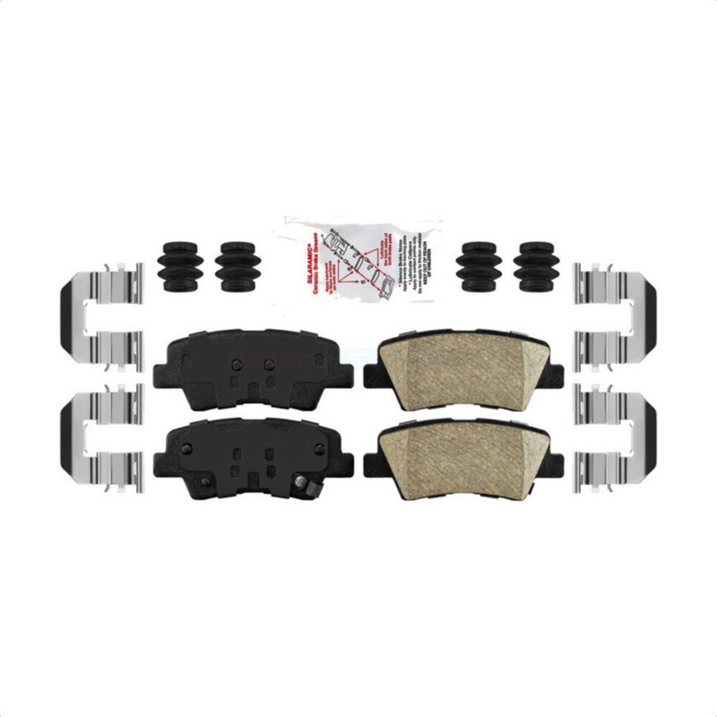 Rear Ceramic Disc Brake Pads For Kia Soul Hyundai Sonata Optima Accent Amanti