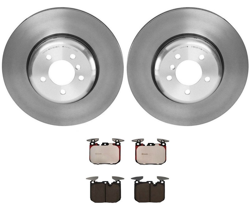 Brembo Front M Brake Kit Ceramic Pads and 370mm Disc Rotors for BMW F30 F32 F33