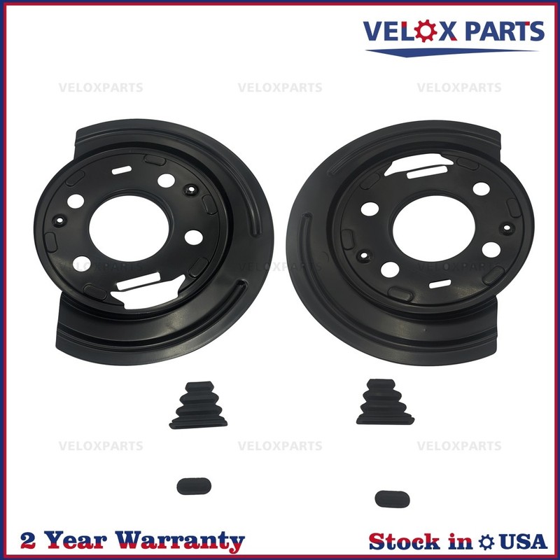 2Pcs Brake Backing Plate Dust Shield For 1999-06 Chevy Avalanche Express 924-223 gallery