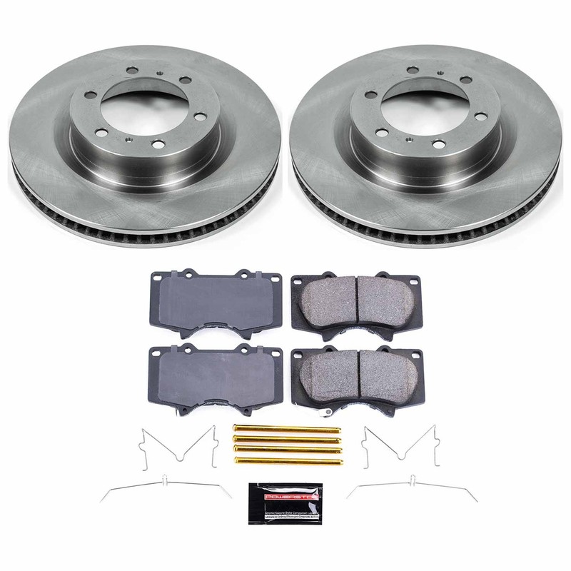 Power Stop for 10-19 Lexus GX460 Front Autospecialty Brake Kit