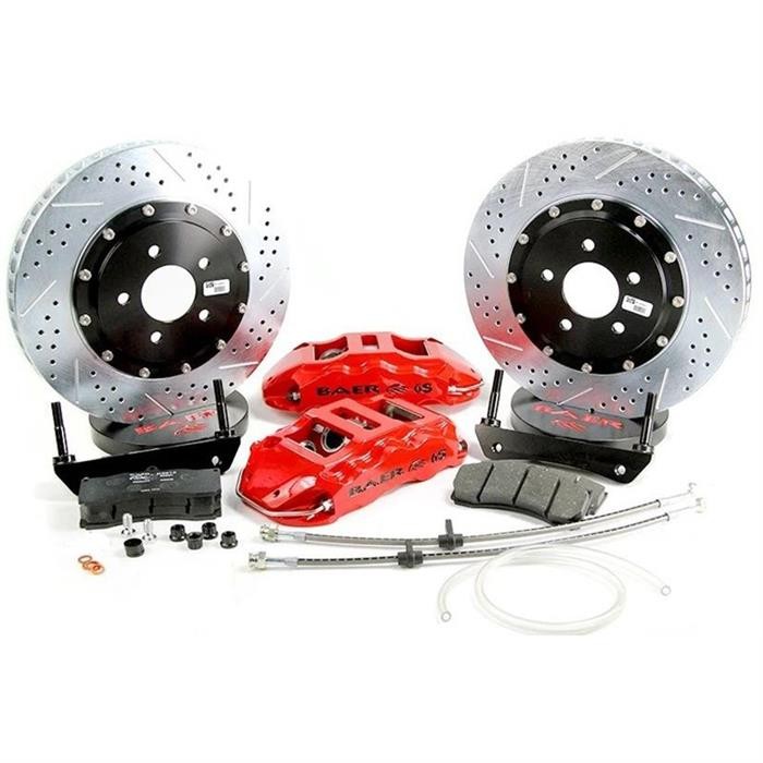 Baer Brakes 4261409B 15″ Extreme+ Front Brake Kit, Black, SDZ