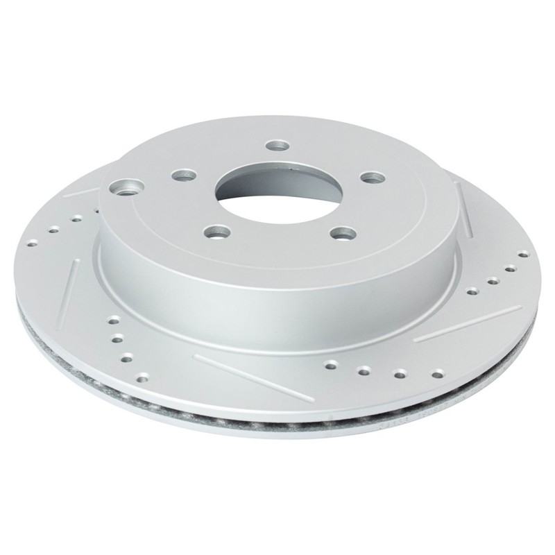 TRQ Front Rear Ceramic Brake Pad & Performance Rotor Kit w/Chemicals gallery
