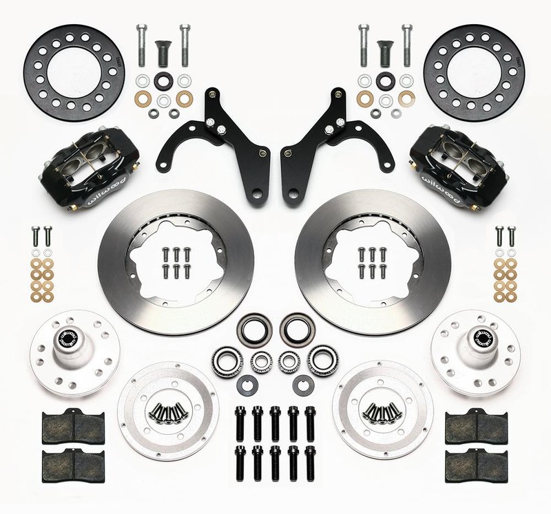 Wilwood Disc Brake Caliper / Rotor / Pad Kit - KIT,FRONT,IMPALA 59-64,VETTE 63-6 gallery