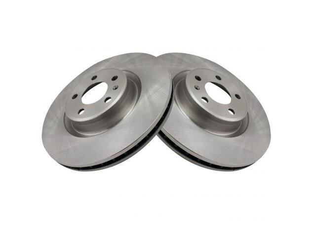 TRQ 58BJ65W Front Brake Rotor Set Fits 2018-2020 Audi A5 Quattro