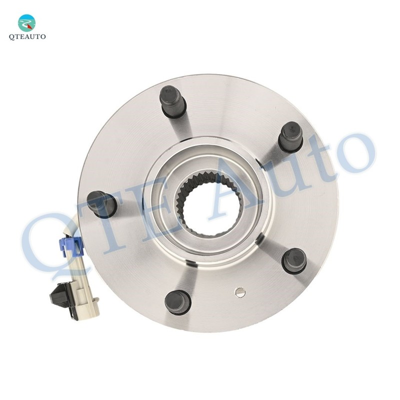 4 Front 303mm Drilled Brake Disc Rotors-Wheel Hub For 1997-2005 Cadillac Deville gallery