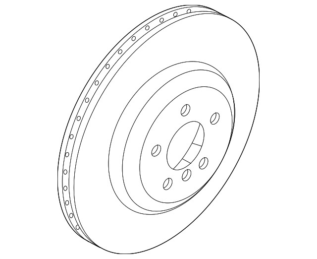 Genuine BMW Rotor 34-10-7-915-322