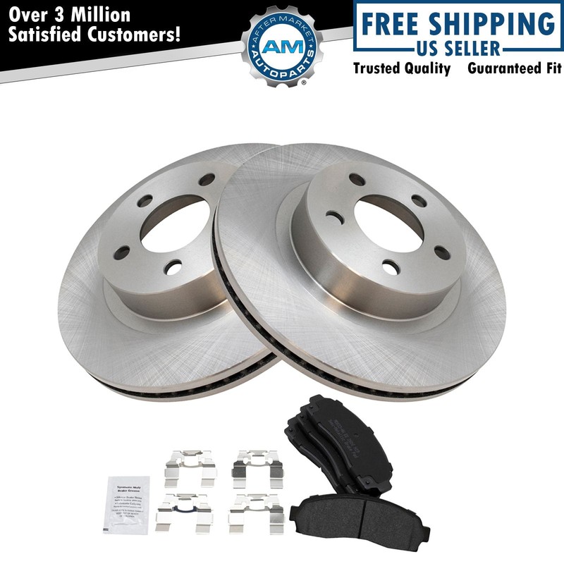 Front Premium Posi Metallic Brake Pad Rotor Kit for Ford Mazda Truck