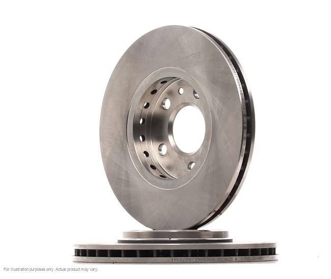 2X APEC Front Brake Discs for RENAULT MEGANE III Hatchback 296mm Vented SDK6595 gallery