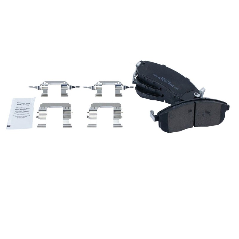 Front Premium Posi Metallic Brake Pad & 2 Rotor Kit for Nissan Infiniti gallery